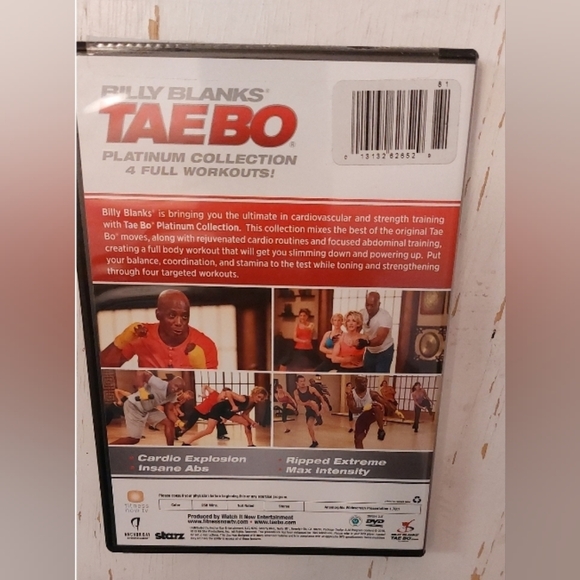 Set of 3 workout videos. Billy Blanks Tae Bo and Jillian Michaels - Picture 3 of 10